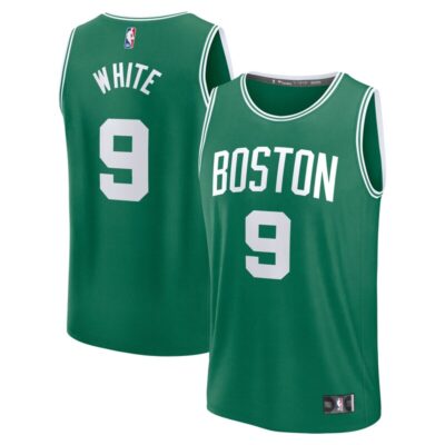 Derrick White Boston Celtics Fast Break Replica Player Jersey - Icon Edition - Kelly Green