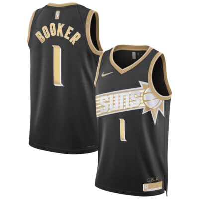 Devin Booker Phoenix Suns Unisex Select Series Swingman Jersey -  Black