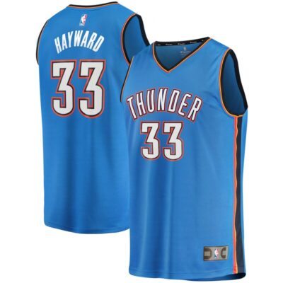 Gordon Hayward Oklahoma City Thunder Youth Fast Break Player Jersey - Icon Edition - Blue