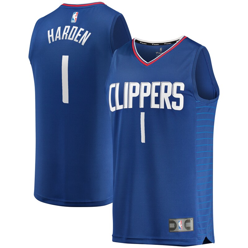 James Harden LA Clippers Youth Fast Break Player Jersey - Icon Edition - Royal