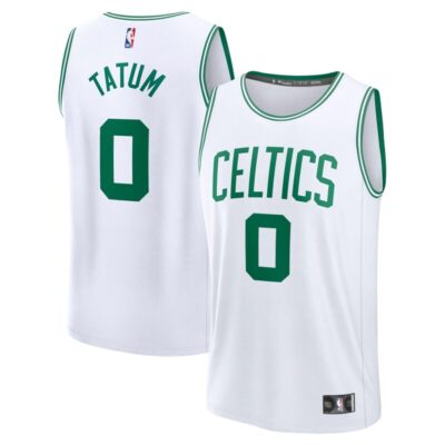 Jayson Tatum Boston Celtics Fast Break Replica Player Jersey - Association Edition - White