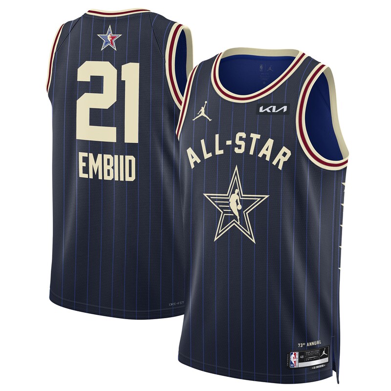 Joel Embiid Unisex 2024 NBA All-Star Game Swingman Jersey - Navy