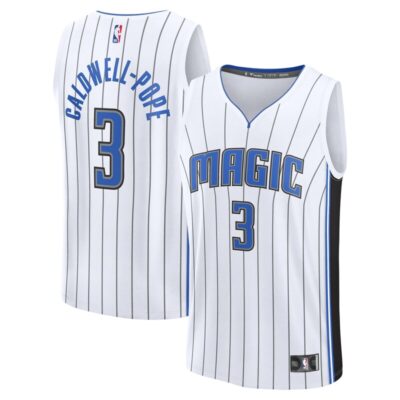 Kentavious Caldwell-Pope Orlando Magic Youth Fast Break Replica Player Jersey - Association Edition - White