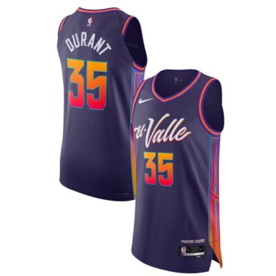Kevin Durant Phoenix Suns Authentic Jersey - City Edition - Purple