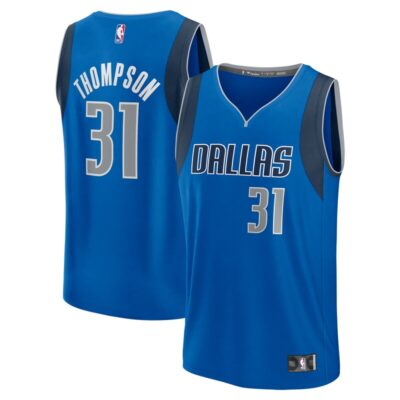 Klay Thompson Dallas Mavericks Fast Break Replica Player Jersey - Icon Edition - Blue