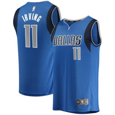 Kyrie Irving Dallas Mavericks Youth Fast Break Replica Player Jersey - Icon Edition - Blue