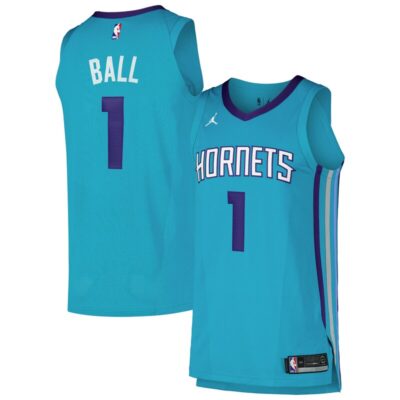LaMelo Ball Charlotte Hornets Authentic Player Jersey - Icon Edition - Teal