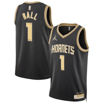LaMelo Ball Charlotte Hornets Unisex Select Series Swingman Jersey - Black
