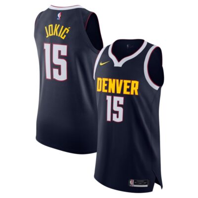 Nikola Jokic Denver Nuggets Authentic Jersey - Icon Edition - Navy