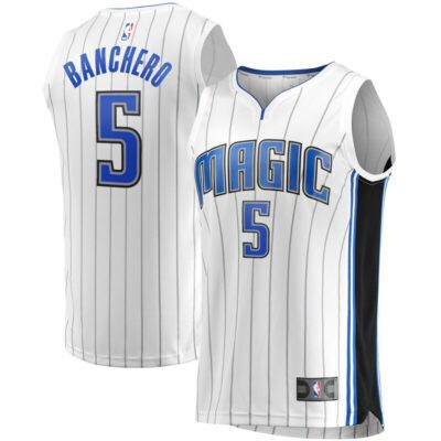 Paolo Banchero Orlando Magic Fast Break Association Jersey - White