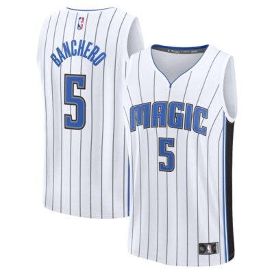 Paolo Banchero Orlando Magic Fast Break Replica Player Jersey - Association Edition - White