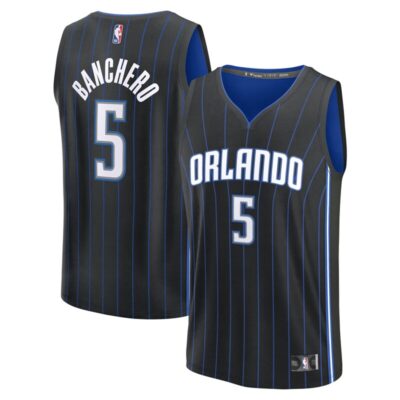 Paolo Banchero Orlando Magic Youth Fast Break Replica Player Jersey - Icon Edition - Black