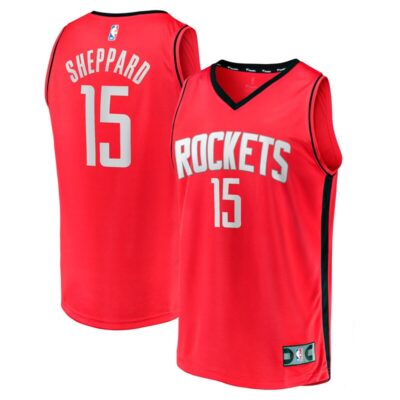 Reed Sheppard Houston Rockets 2024 NBA Draft Fast Break Player Jersey - Icon Edition - Red