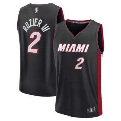 Terry Rozier Miami Heat Fast Break Player Jersey - Icon Edition - Black