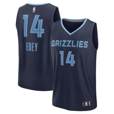 Zach Edey Memphis Grizzlies 2024 NBA Draft Fast Break Player Jersey - Icon Edition - Navy