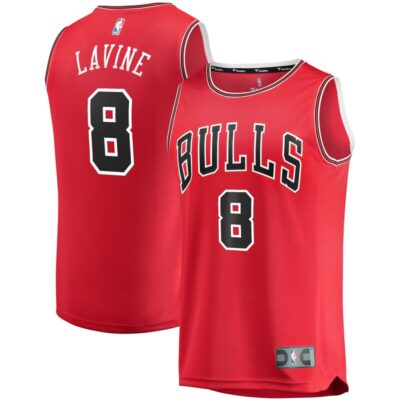 Zach LaVine Chicago Bulls Youth Fast Break Replica Player Jersey - Icon Edition - Red