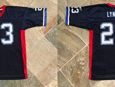Buffalo Bills #23 Marshawn Lynch Navy Football Stitched Jersey