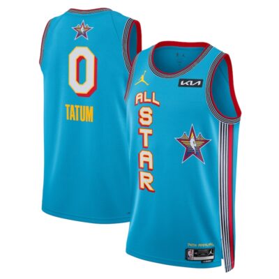 Jayson Tatum Unisex 2025 NBA All-Star Game Swingman Player Jersey - Light Blue