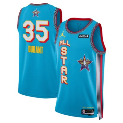 Kevin Durant Unisex 2025 NBA All-Star Game Swingman Player Jersey - Light Blue