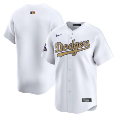 Los Angeles Dodgers 2025 Gold Collection Limited Jersey - White