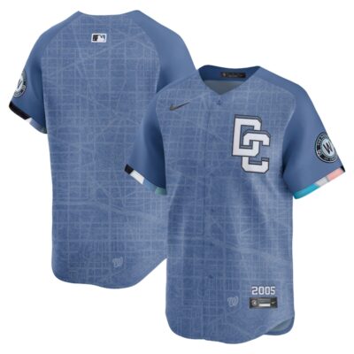 Washington Nationals 2025 City Connect Limited Jersey - Blue