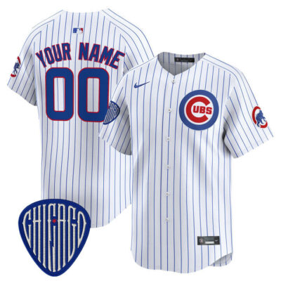 Chicago Cubs 2025 Vapor Premier Limited Custom Jersey - White