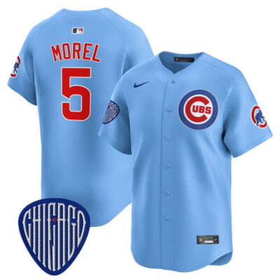 Chicago Cubs 2025 Vapor Premier Limited Jersey - Blue Christopher Morel