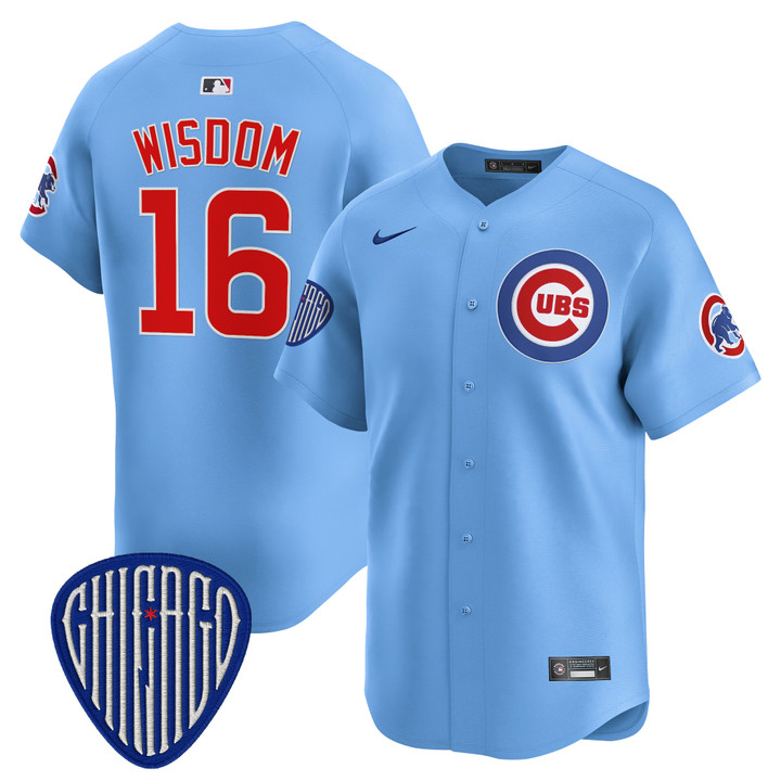Chicago Cubs 2025 Vapor Premier Limited Jersey - Blue Patrick Wisdom
