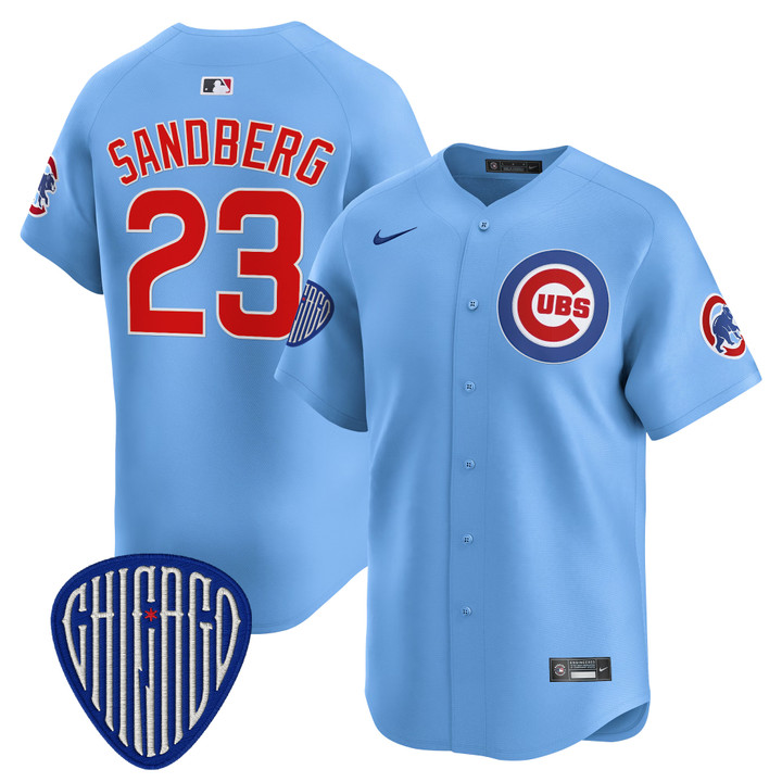 Chicago Cubs 2025 Vapor Premier Limited Jersey - Blue Ryne Sandberg