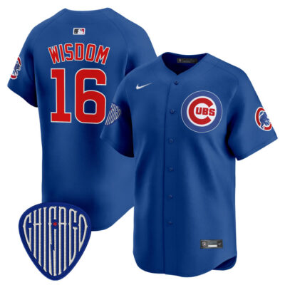 Chicago Cubs 2025 Vapor Premier Limited Jersey - Royal Patrick Wisdom