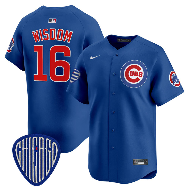 Chicago Cubs 2025 Vapor Premier Limited Jersey - Royal Patrick Wisdom
