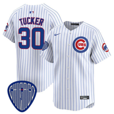 Chicago Cubs 2025 Vapor Premier Limited Jersey - White Kyle Tucker
