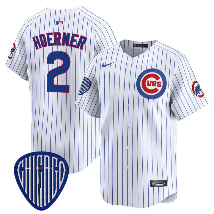 Chicago Cubs 2025 Vapor Premier Limited Jersey - White Nico Hoerner