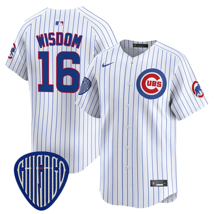 Chicago Cubs 2025 Vapor Premier Limited Jersey - White Patrick Wisdom