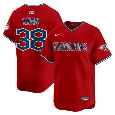 Cleveland Guardians 2025 Vapor Premier Limited Jersey - Red Steven Kwan