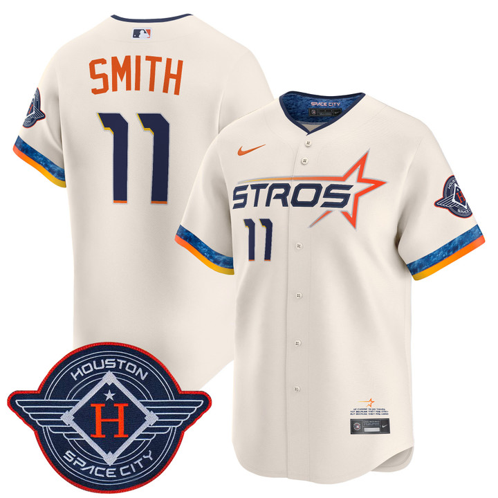 Houston Astros 2025 City Connect Vapor Premier Limited Jersey - Cream Cam Smith