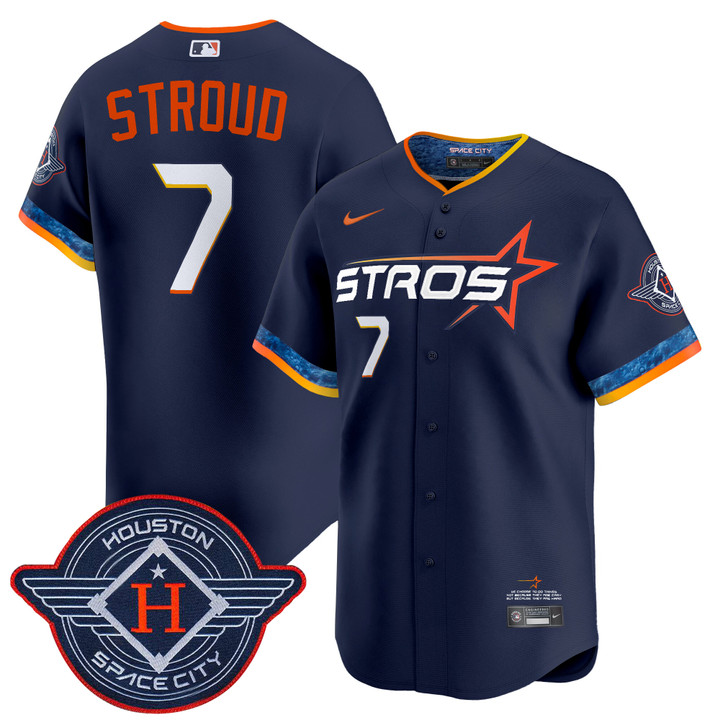Houston Astros 2025 City Connect Vapor Premier Limited Jersey - Navy CJ Stroud