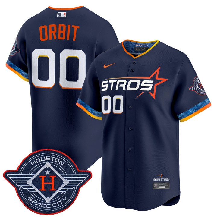 Houston Astros 2025 City Connect Vapor Premier Limited Jersey - Navy Orbit