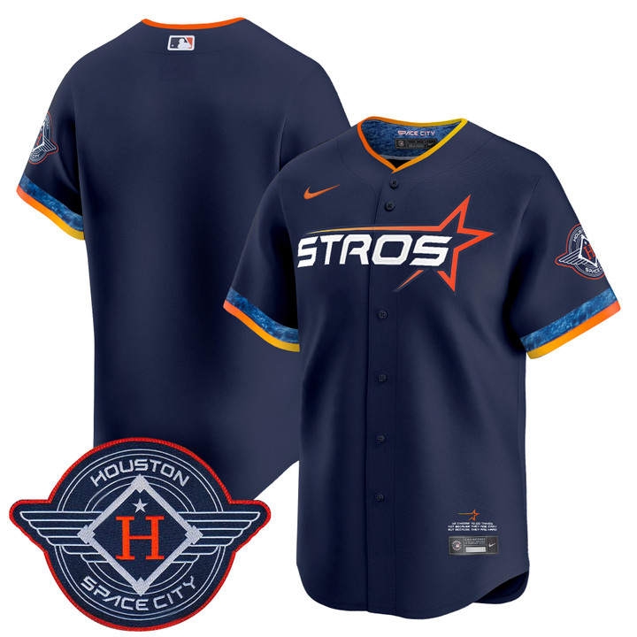 Houston Astros 2025 City Connect Vapor Premier Limited Jersey - Navy Team