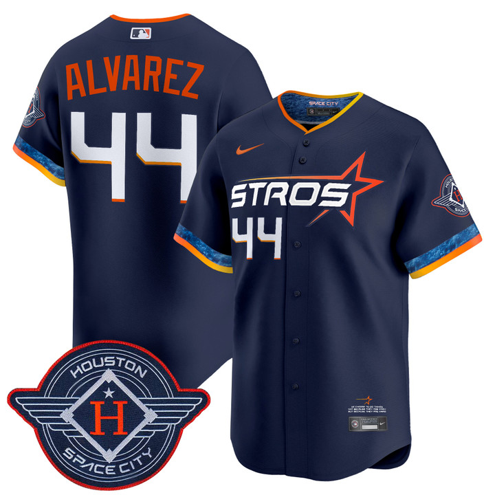 Houston Astros 2025 City Connect Vapor Premier Limited Jersey - Navy Yordan Alvarez