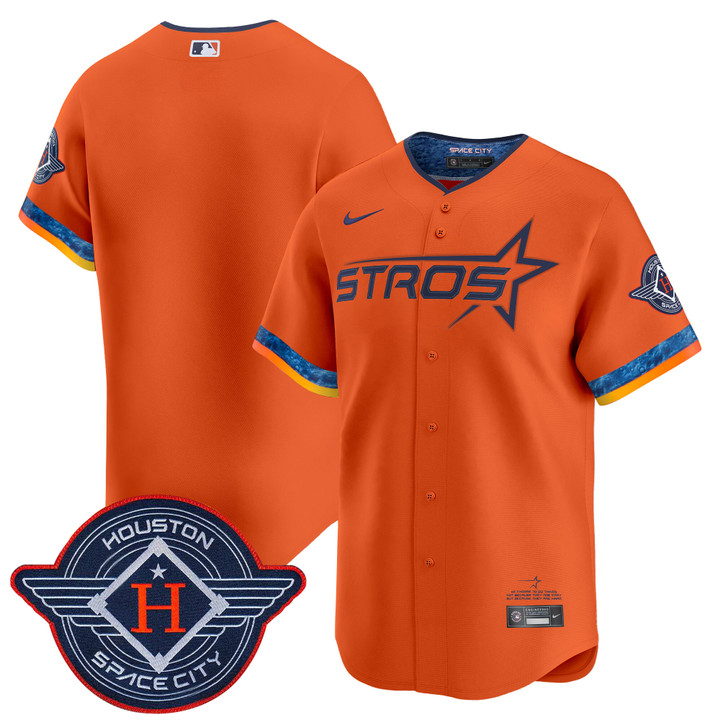 Houston Astros 2025 City Connect Vapor Premier Limited Jersey - Orange Team