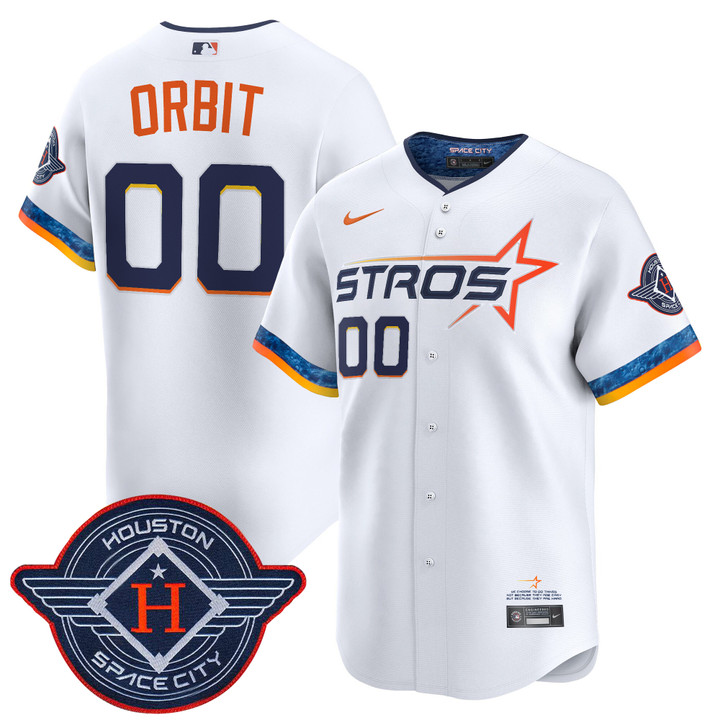 Houston Astros 2025 City Connect Vapor Premier Limited Jersey - White Orbit