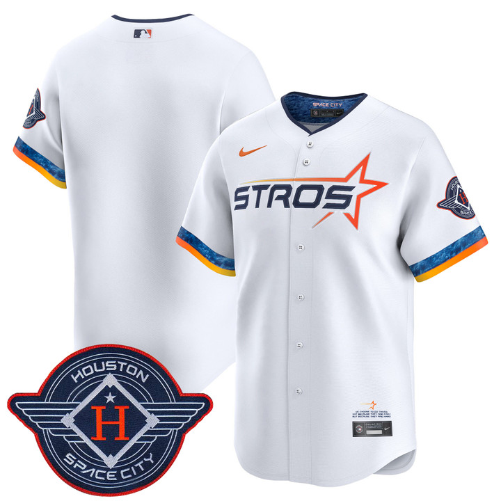Houston Astros 2025 City Connect Vapor Premier Limited Jersey - White Team