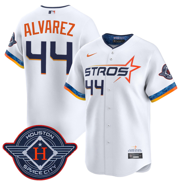 Houston Astros 2025 City Connect Vapor Premier Limited Jersey - White Yordan Alvarez