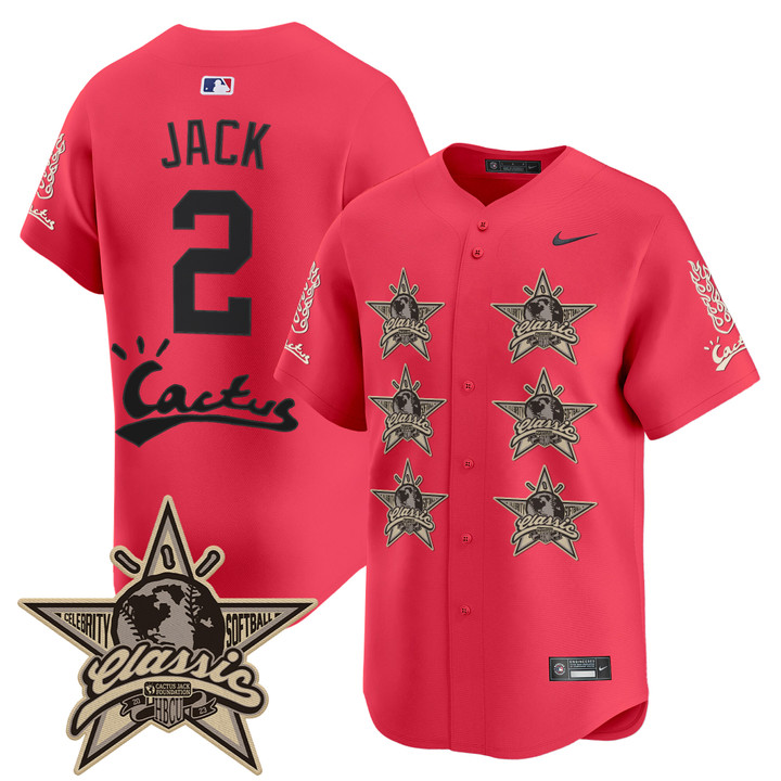 Houston Astros Cactus Jack 2025 Vapor Premier Limited Jersey V2 - Pink Travis Scott