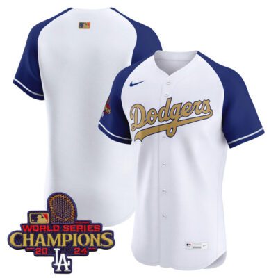 LA Dodgers 2025 Gold Vapor Premier Elite Jersey - Alternate Team