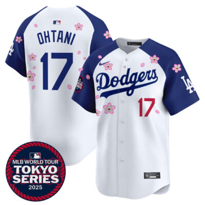 LA Dodgers Tokyo Series 2025 Vapor Premier Limited Jersey - Stitched Alternate Shohei Ohtani