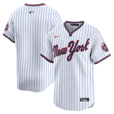 New York Mets 2025 Road Alternate Jersey - Pinstripe Team
