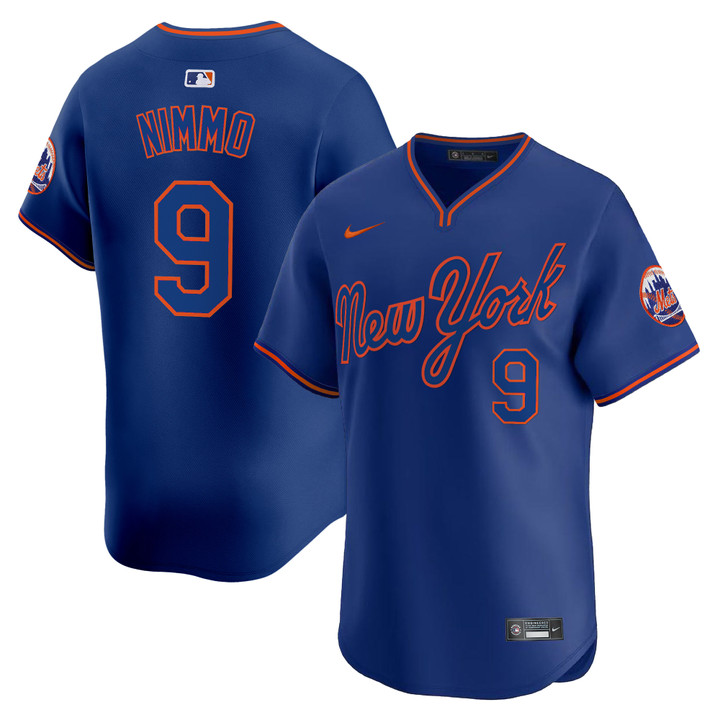New York Mets 2025 Road Alternate Jersey - Royal Brandon Nimmo