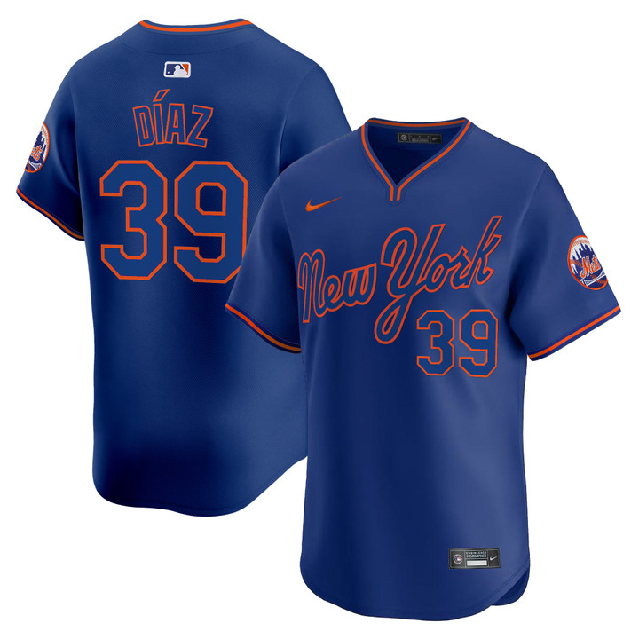 New York Mets 2025 Road Alternate Jersey - Royal Edwin Diaz